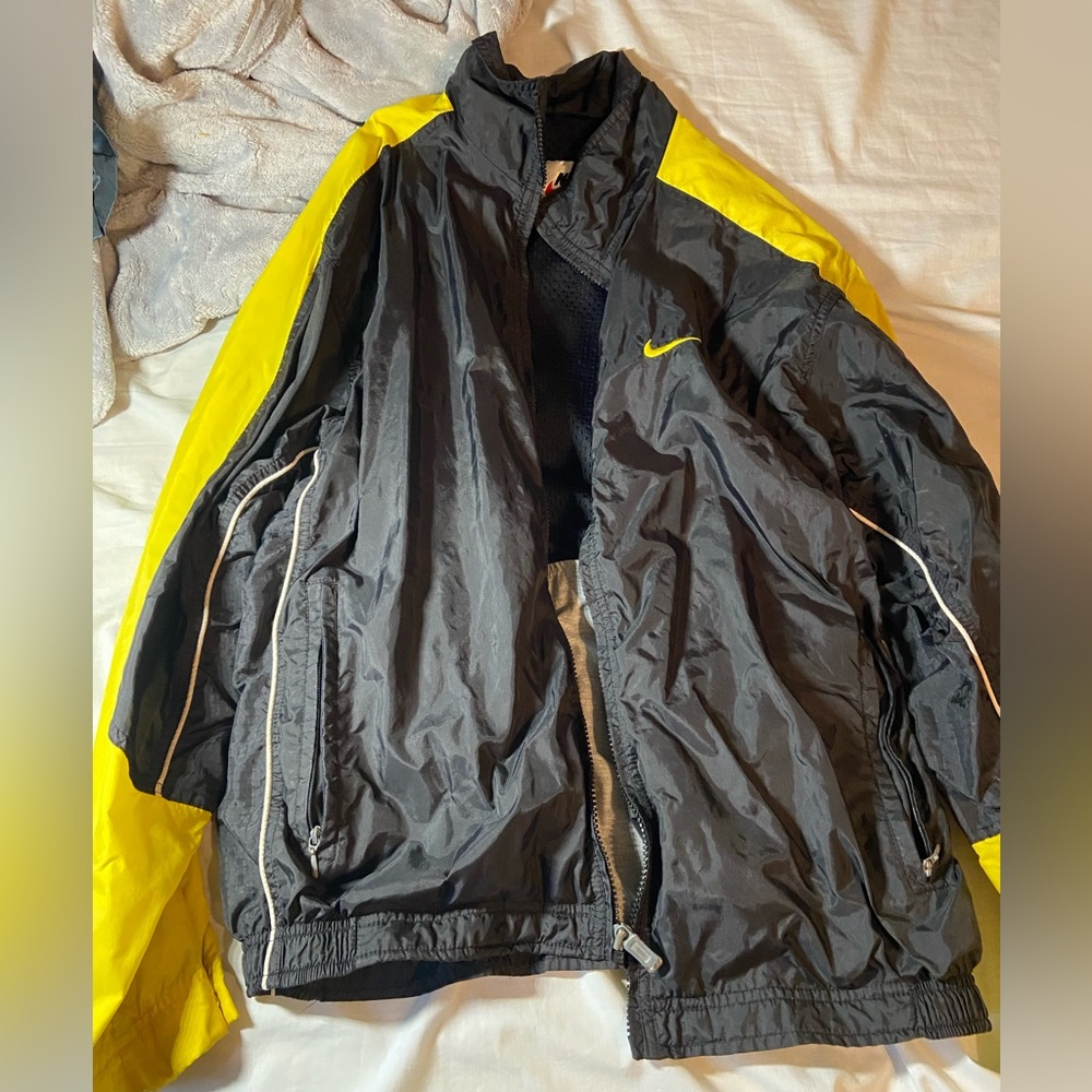 Yellow Nike Windbreaker